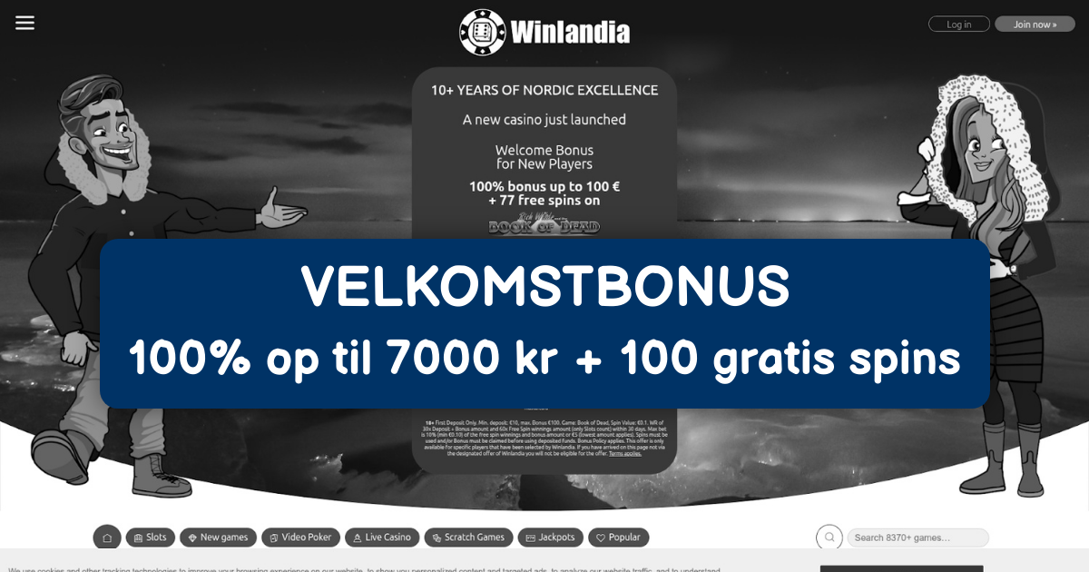 Winlandia Casino Danmark - Hurtige udbetalinger og topbonus